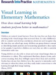 Visual Learning in Elementary Math